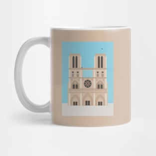 Notre Dame Cathedral, Paris, France Mug